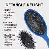 CONAIR Detangle Delight Cushion and Mini Cushion Value Pack Hair Brushes, 2 count-074108952080-LR-335089-4-LR eShop