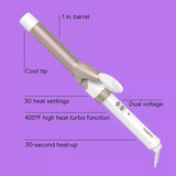 CONAIR Double Ceramic Curling Iron - Rose Gold, 1"-074108376275-LR-325332-4-LR eShop