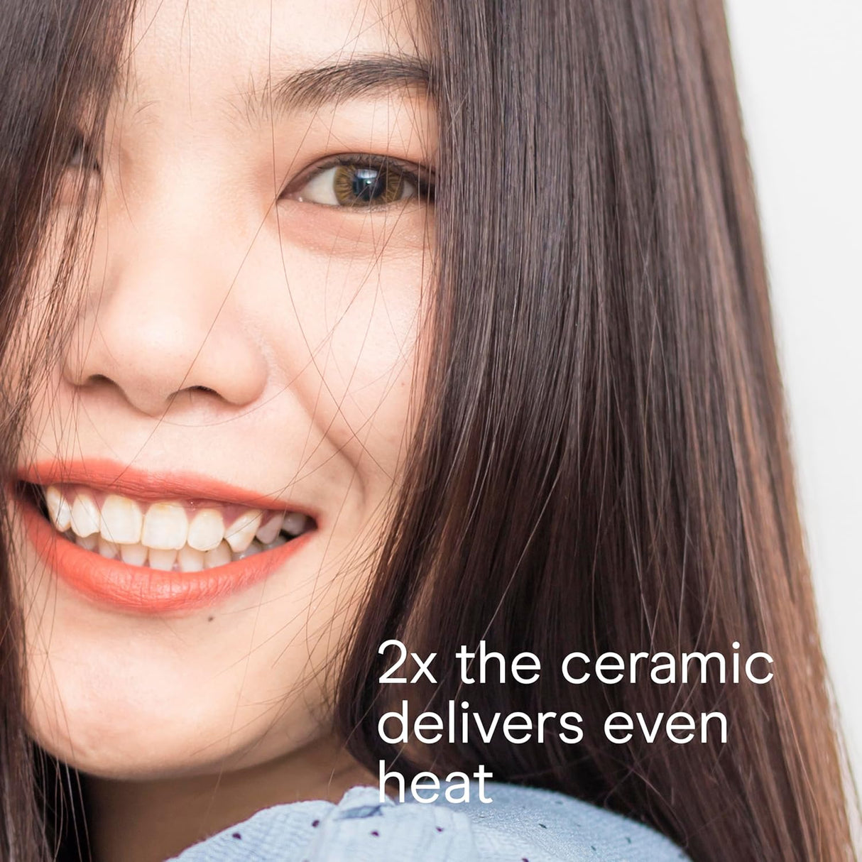 CONAIR Double Ceramic Flat Iron - White, 1.5"-074108312280-LR-340804-5-LR eShop