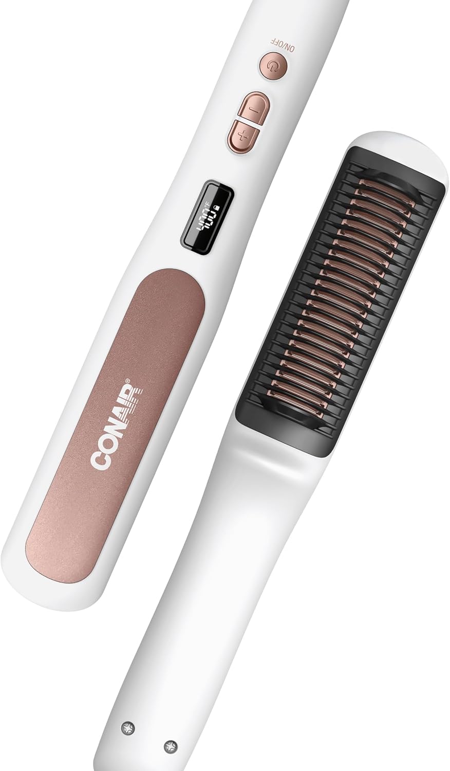 CONAIR Double Ceramic Heated Straightening Brush - White-074108465689-LR-357464-4-LR eShop