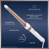 CONAIR Double Ceramic Tapered Curling Wand - Rose Gold, 3/4" to 1.25"-074108390547-LR-340803-6-LR eShop