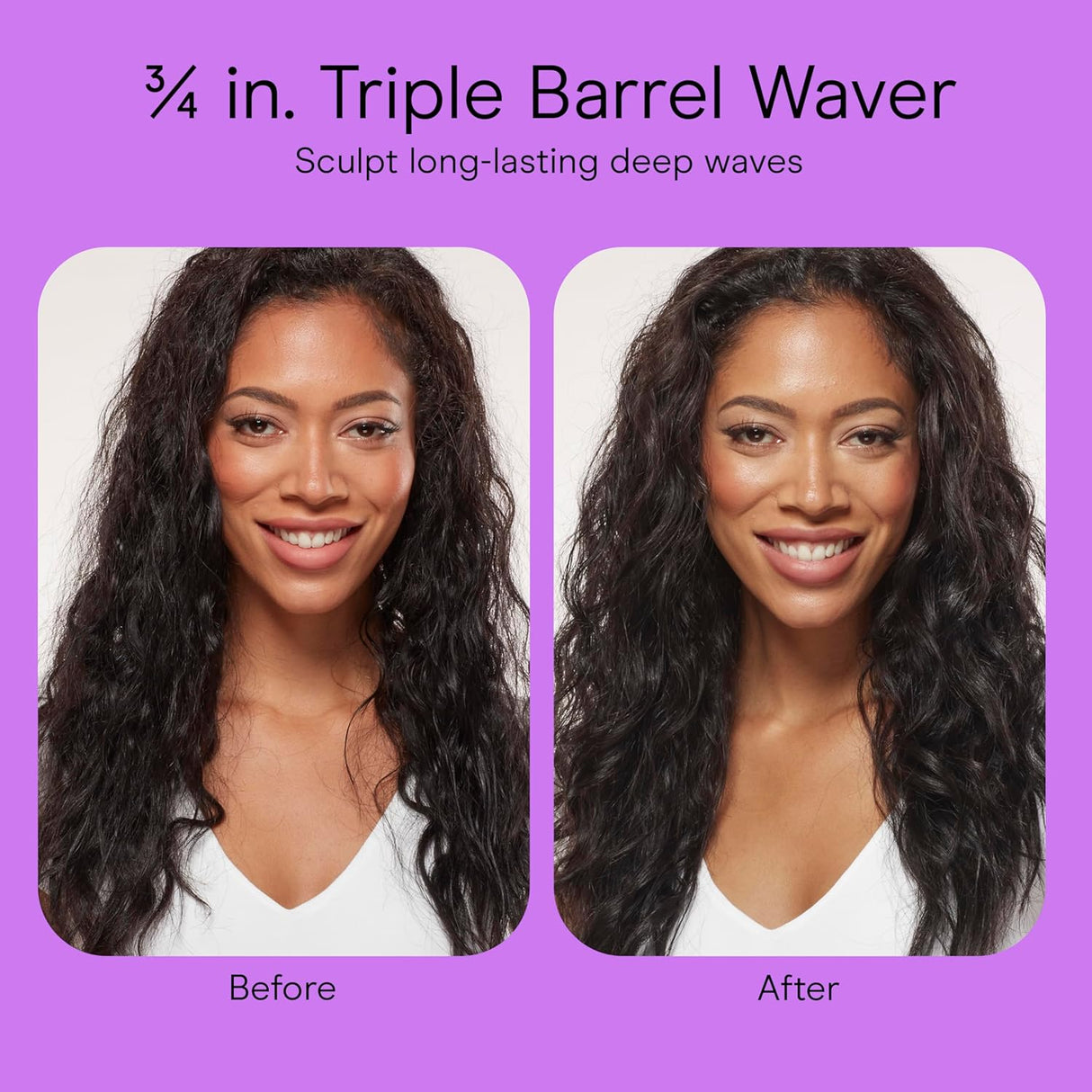 CONAIR Double Ceramic Three Barrel Hair Waver - White & Rose Gold-074108390325-LR-343663-10-LR eShop