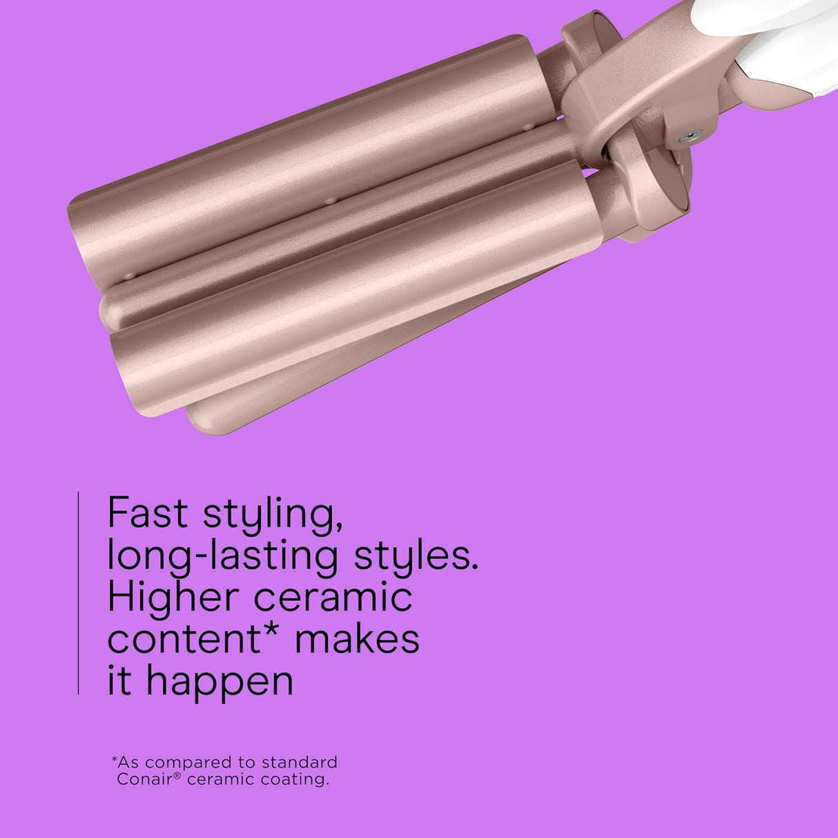 CONAIR Double Ceramic Three Barrel Hair Waver - White & Rose Gold-074108390325-LR-343663-4-LR eShop