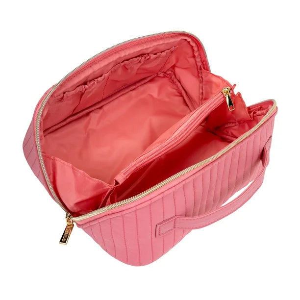 CONAIR Fold Flat Quilt Cosmetic Bag - Pink-079642320579-LR-357080-3-LR eShop