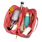 CONAIR Fold Flat Quilt Cosmetic Bag - Pink-079642320579-LR-357080-6-LR eShop