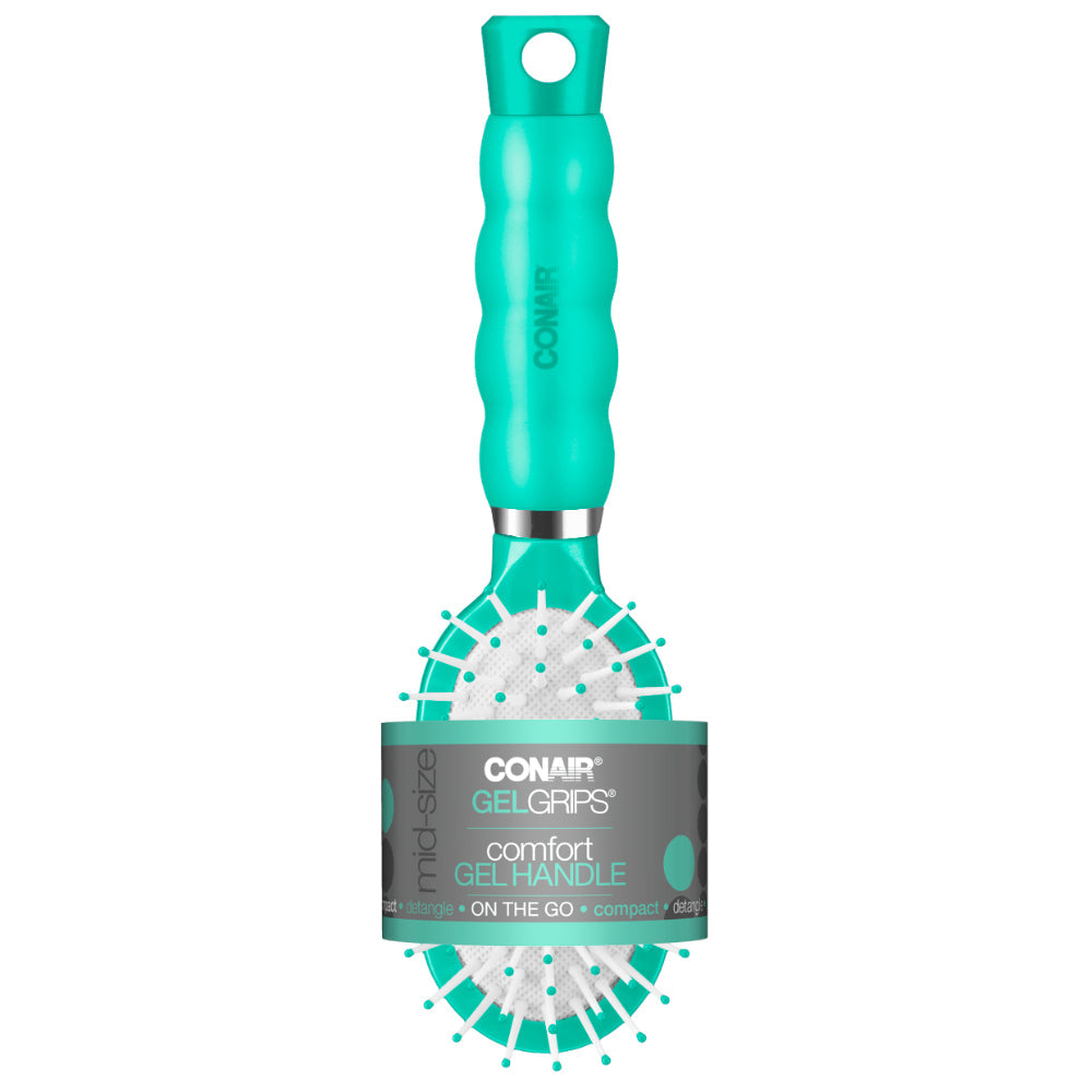 CONAIR Gelgrips Comfort Gel Handle Mid-Size Cushion Hair Brush - Assorted-074108726100-LR-204210-3-LR eShop