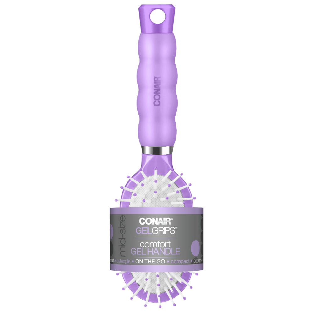 CONAIR Gelgrips Comfort Gel Handle Mid-Size Cushion Hair Brush - Assorted-074108726100-LR-204210-5-LR eShop