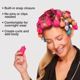 CONAIR Heatless Soft Curl Foam Rollers - Assorted Sizes & Colors, 48 count-074108611185-LR-192407-3-LR eShop