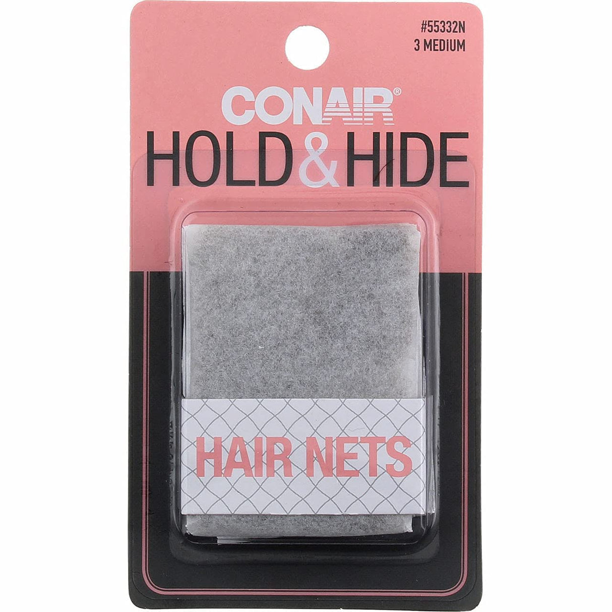 CONAIR Hold & Hide Hair Nets - Brown, 3 count-074108553324-LR-190393-1-LR eShop