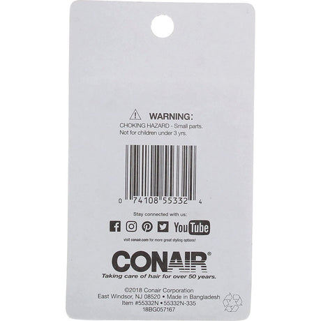 CONAIR Hold & Hide Hair Nets - Brown, 3 count-074108553324-LR-190393-2-LR eShop