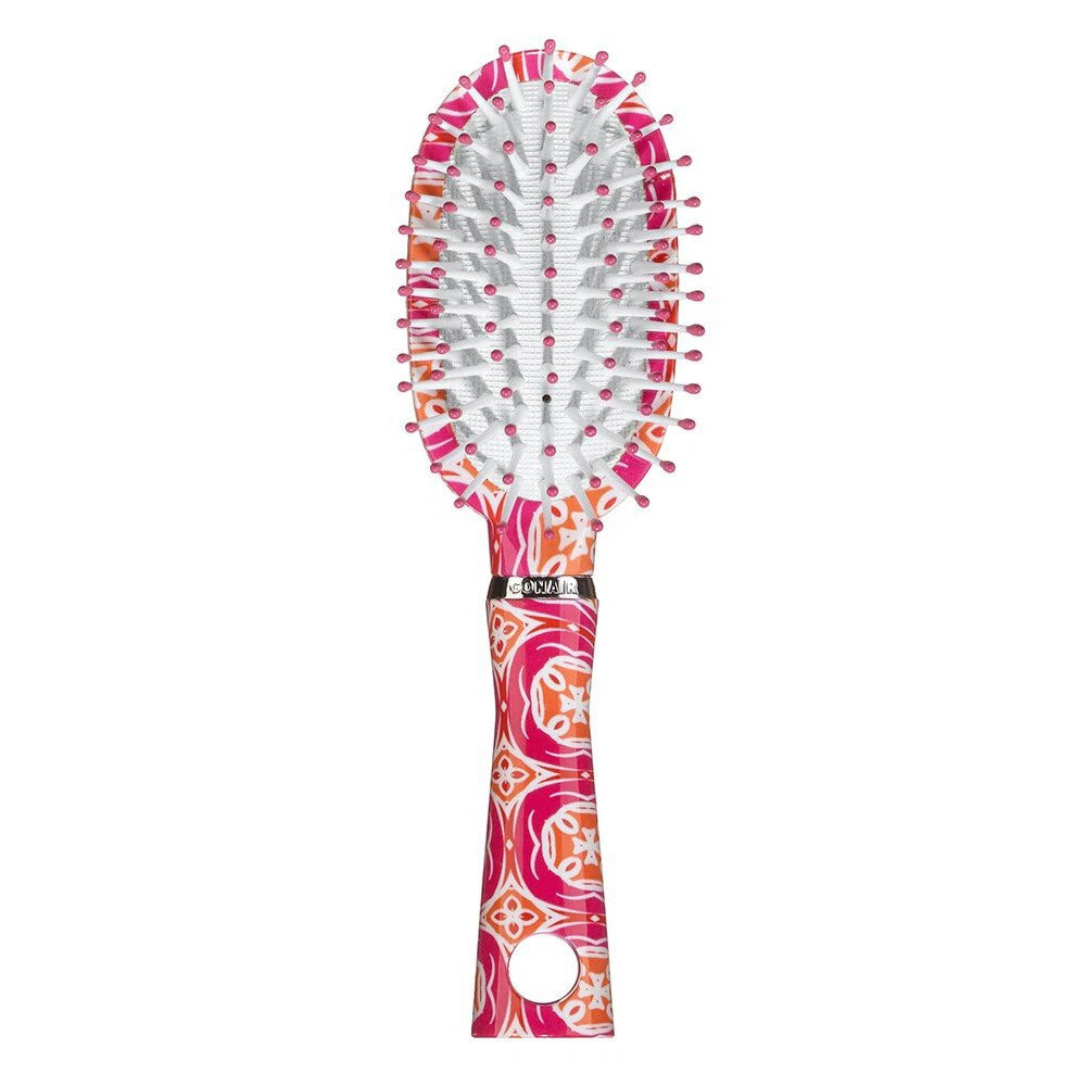 CONAIR Impressions Detangle & Style Oval Cushion Mid-Size Hair Brush - Assorted-074108877147-LR-219402-3-LR eShop