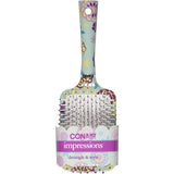 CONAIR Impressions Detangle & Style Paddle Cushion Hair Brush - Assorted-074108877109-LR-219410-1-LR eShop