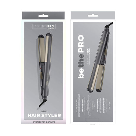 CONAIR Infinitipro by Conair 2-in-1 Tourmaline Ceramic Styler, 1"-074108271723-LR-264046-1-LR eShop