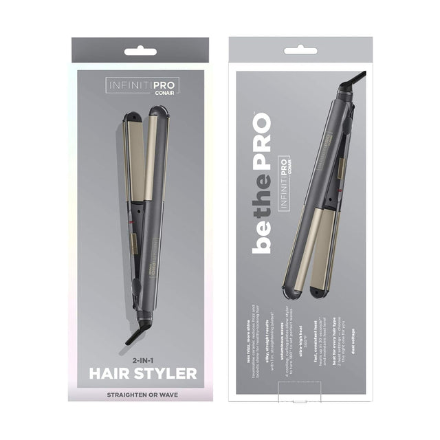 CONAIR Infinitipro by Conair 2-in-1 Tourmaline Ceramic Styler, 1"-074108271723-LR-264046-1-LR eShop