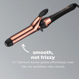 CONAIR Infinitipro Titanium Curling Iron - Rose Gold, 1.25"-074108381323-LR-361020-3-LR eShop
