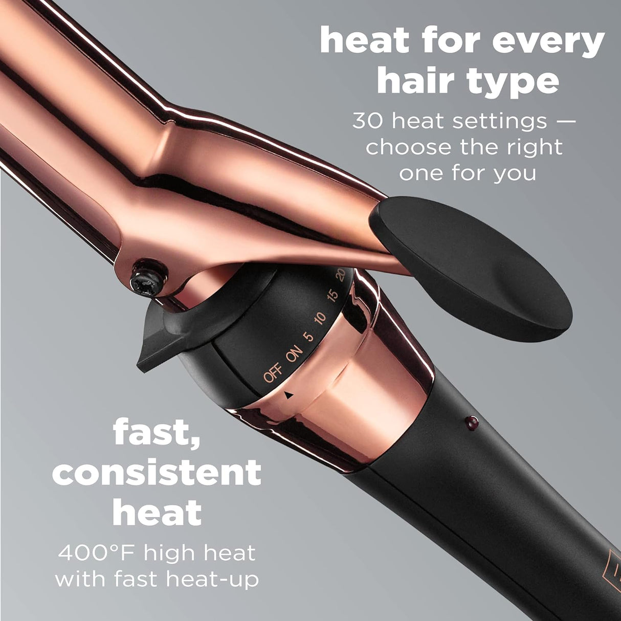 CONAIR Infinitipro Titanium Curling Iron - Rose Gold, 1.25"-074108381323-LR-361020-4-LR eShop