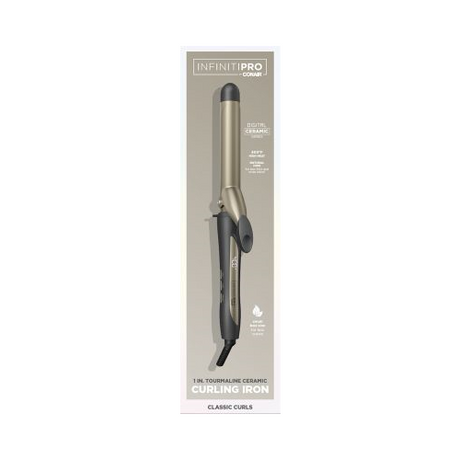 CONAIR Infinitipro Tourmaline Ceramic Curling Iron, 1"-074108434500-LR-350308-2-LR eShop