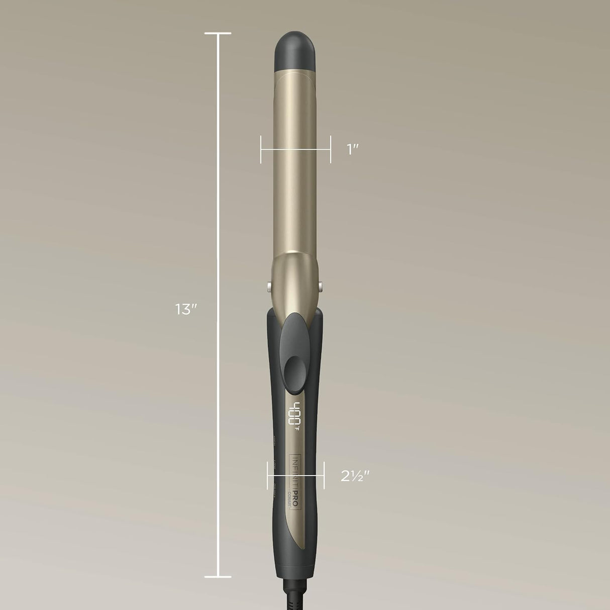 CONAIR Infinitipro Tourmaline Ceramic Curling Iron, 1"-074108434500-LR-350308-6-LR eShop