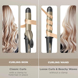 CONAIR Infinitipro Tourmaline Ceramic Curling Iron, 1"-074108434500-LR-350308-8-LR eShop