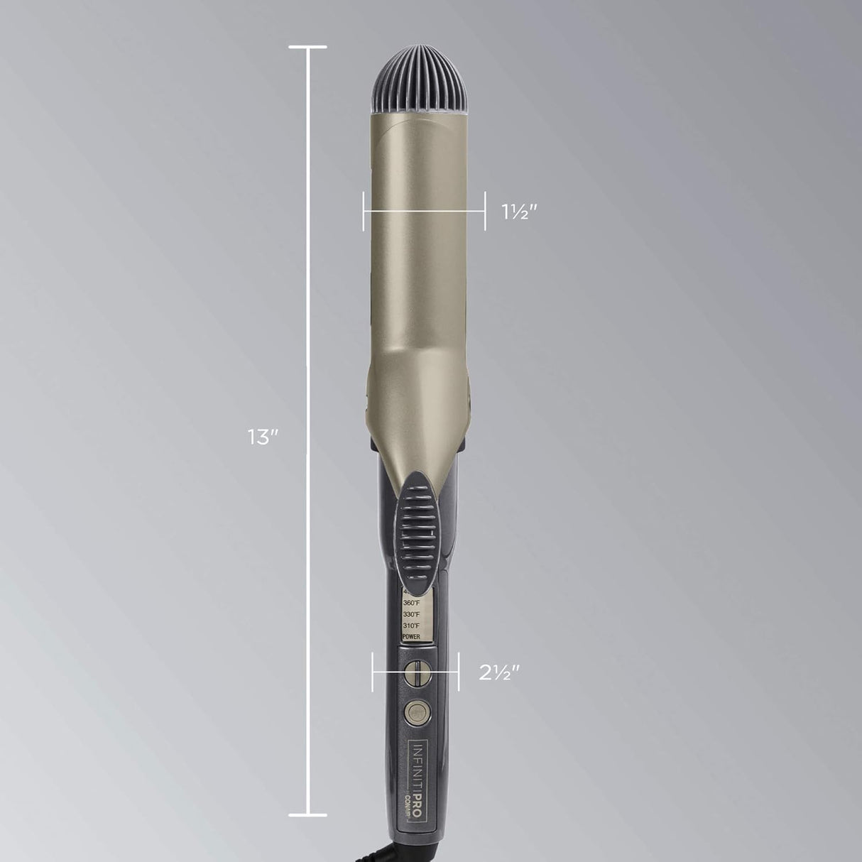 CONAIR Infinitipro Tourmaline Ceramic Curling Iron, 1.5"-074108075697-LR-188306-6-LR eShop