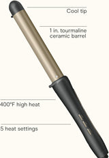 CONAIR InfinitiPro Tourmaline Ceramic Curling Wand, 1"-074108434777-LR-361091-2-LR eShop