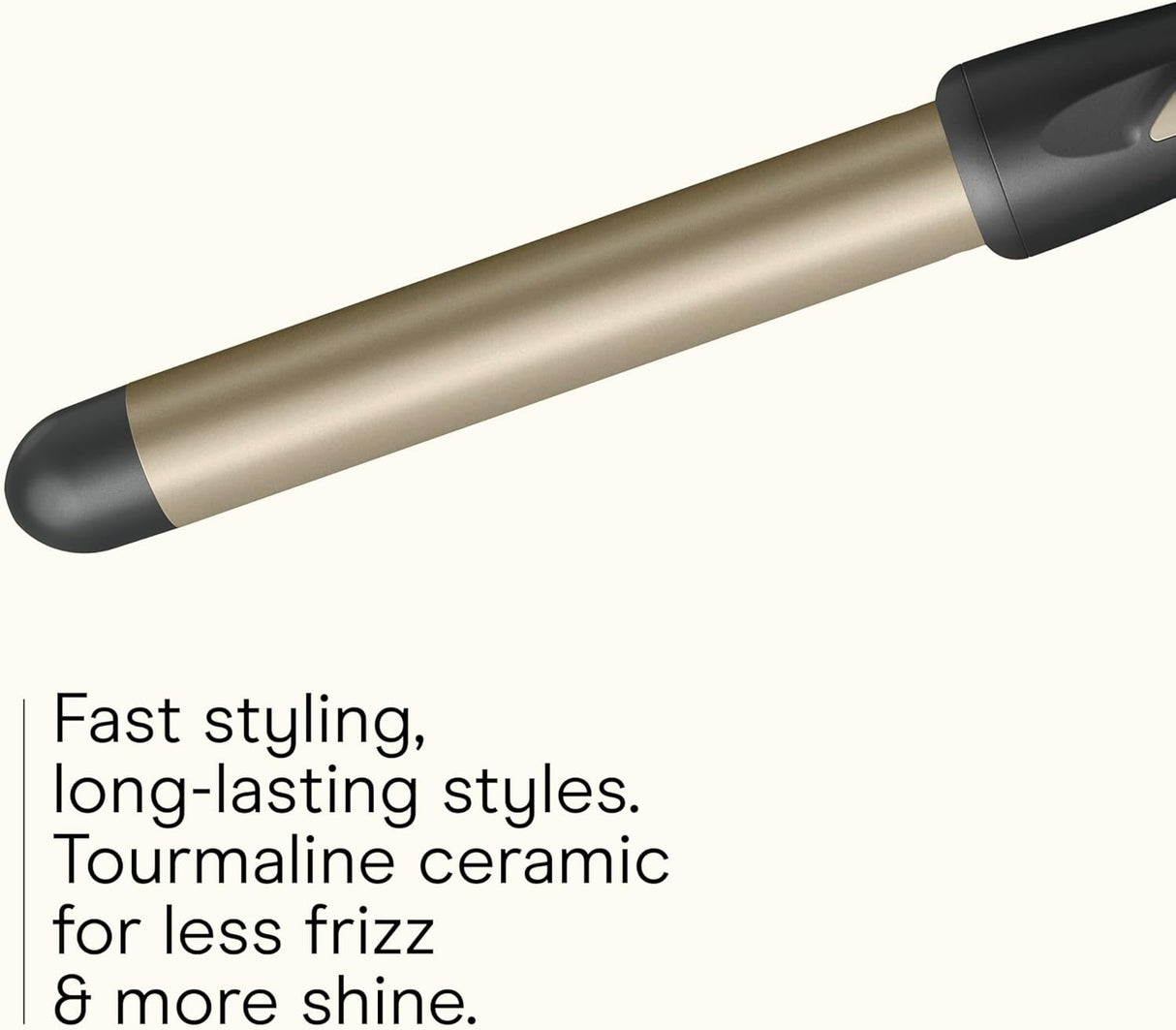 CONAIR InfinitiPro Tourmaline Ceramic Curling Wand, 1"-074108434777-LR-361091-3-LR eShop