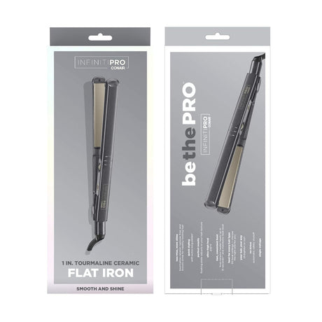 CONAIR Infinitipro Tourmaline Ceramic Flat Iron, 1"-074108239549-LR-219722-1-LR eShop
