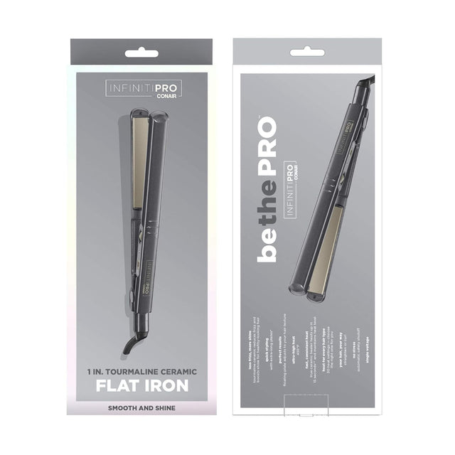 CONAIR Infinitipro Tourmaline Ceramic Flat Iron, 1"-074108239549-LR-219722-1-LR eShop