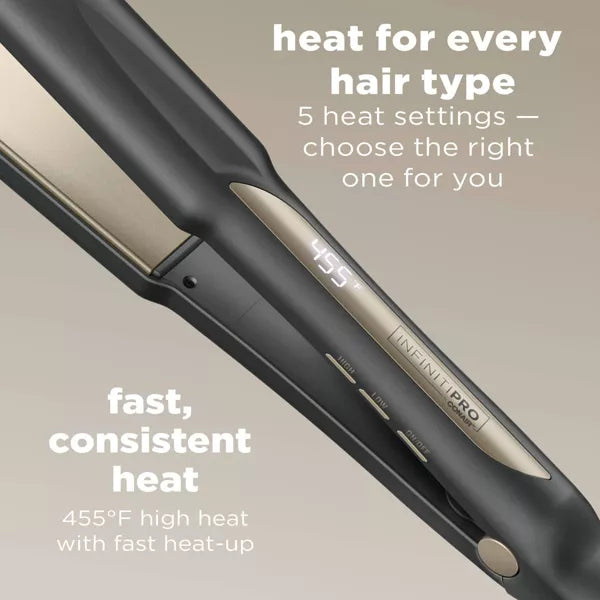CONAIR Infinitipro Tourmaline Ceramic Flat Iron, 1.25"-074108454515-LR-350316-9-LR eShop