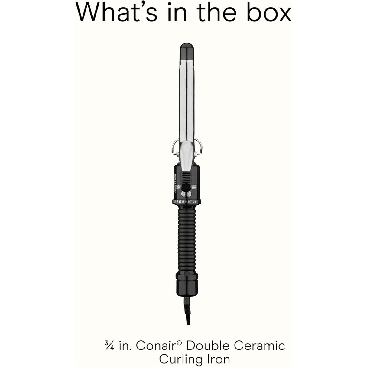 CONAIR Instant Heat Curling Iron, 3/4"-074108300263-LR-169945-9-LR eShop