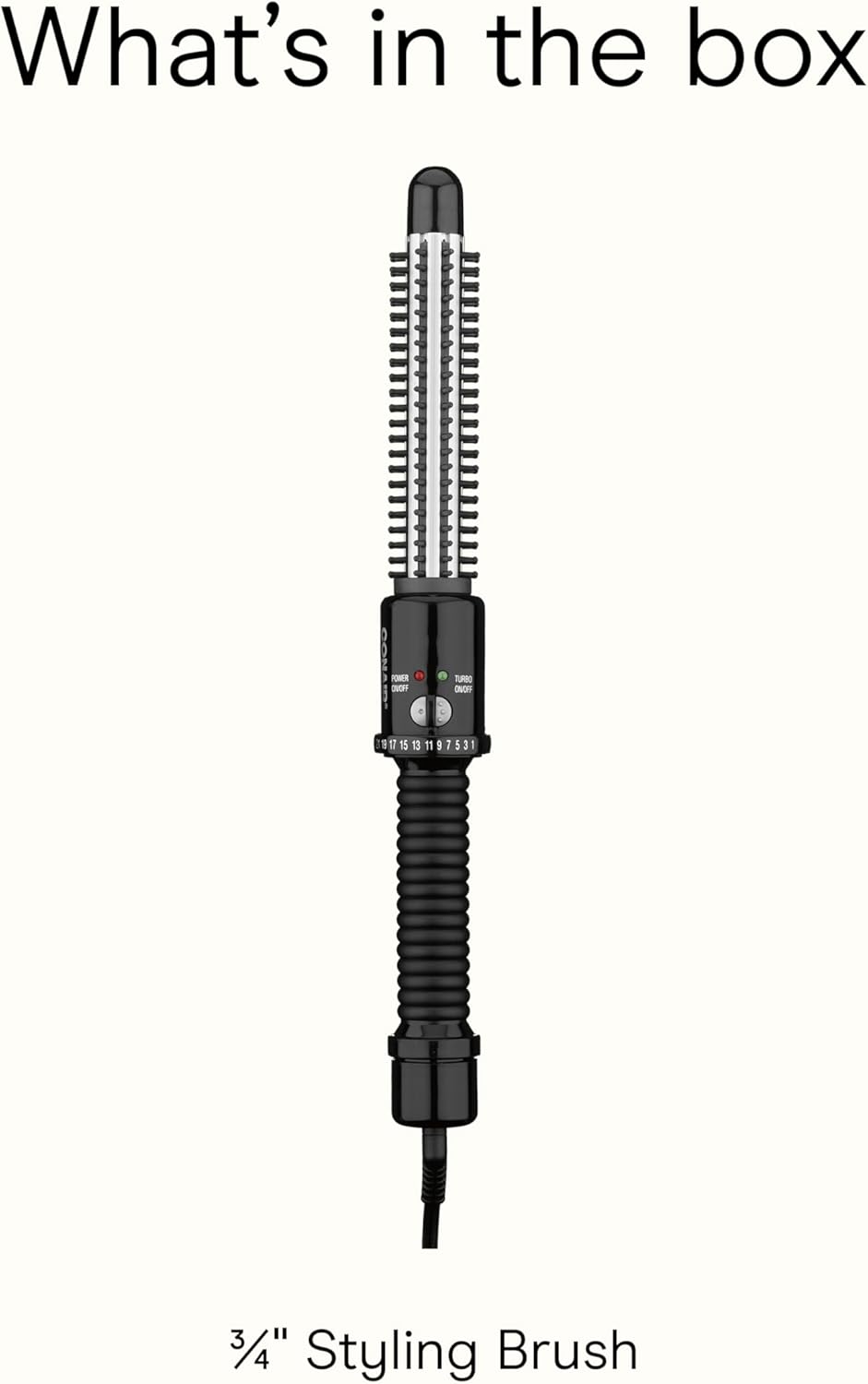 CONAIR Instant Heat Hot Styling Brush, 3/4"-074108328786-LR-188315-9-LR eShop