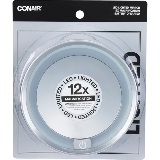 CONAIR LED Lighted Suction Mirror, 12x magnification-074108419507-LR-339751-1-LR eShop