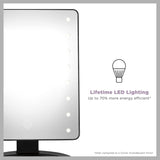 CONAIR LED Lighted Vanity Mirror with Storage Base - Black-074108741080-LR-361102-3-LR eShop