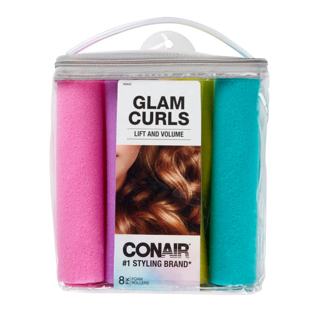 CONAIR Lift & Volume Heatless Foam Rollers - Assorted Sizes, 8 count-074108666284-LR-321014-1-LR eShop