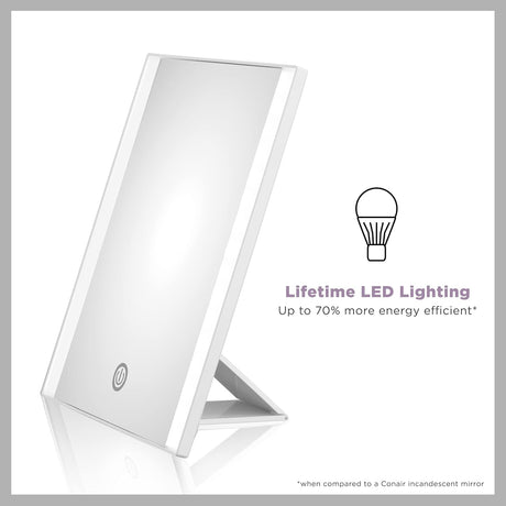 CONAIR Lighted Makeup Vanity Mirror with Adjustable Base - White-074108446220-LR-361023-2-LR eShop