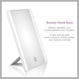 CONAIR Lighted Makeup Vanity Mirror with Adjustable Base - White-074108446220-LR-361023-3-LR eShop