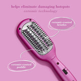 CONAIR MiniPRO Ceramic Hair Straightening Brush - Pink-074108358448-LR-326760-3-LR eShop