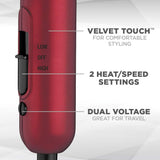 CONAIR miniPRO Tourmaline Ceramic Travel Hair Dryer with Folding Handle - Red-074108295903-LR-326761-6-LR eShop