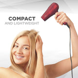 CONAIR miniPRO Tourmaline Ceramic Travel Hair Dryer with Folding Handle - Red-074108295903-LR-326761-7-LR eShop