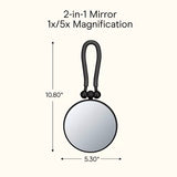 CONAIR Perfect Position 2-Sided Round Mirror - Black-074108418609-LR-319482-8-LR eShop