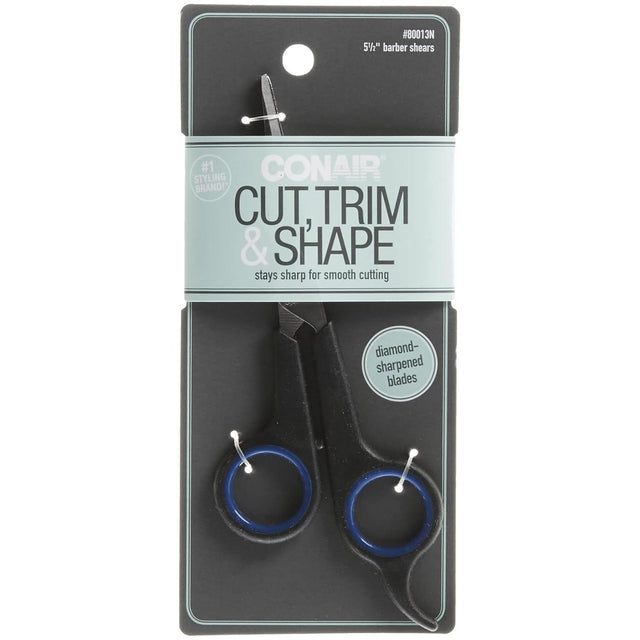CONAIR Professional Diamond-Sharpened Barber Shears, 5.5"-074108800138-LR-184125-1-LR eShop