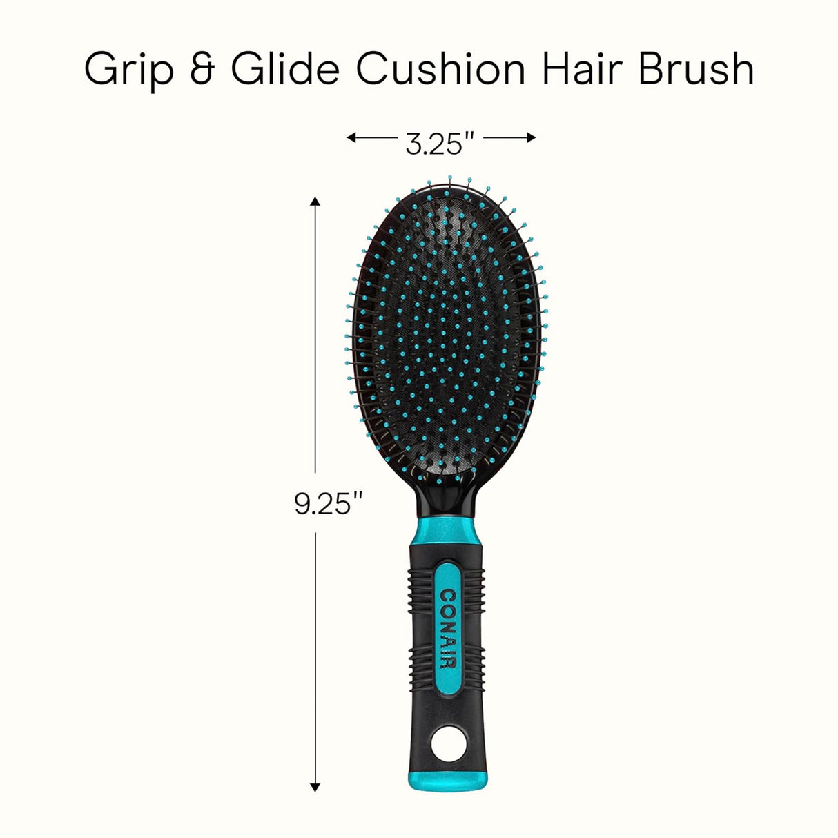 CONAIR Professional Salon Result Detangle & Style Cushion Hair Brush - Assorted-074108800541-LR-175523-8-LR eShop