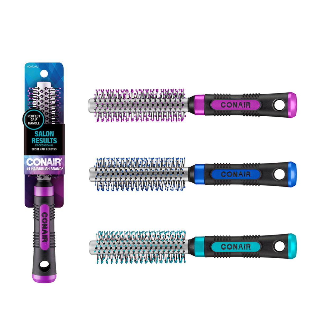 CONAIR Professional Salon Results Small Metal Round Hairbrush - Assorted-074108800725-LR-137380-2-LR eShop