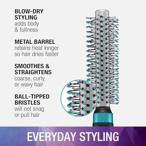 CONAIR Professional Salon Results Small Metal Round Hairbrush - Assorted-074108800725-LR-137380-4-LR eShop