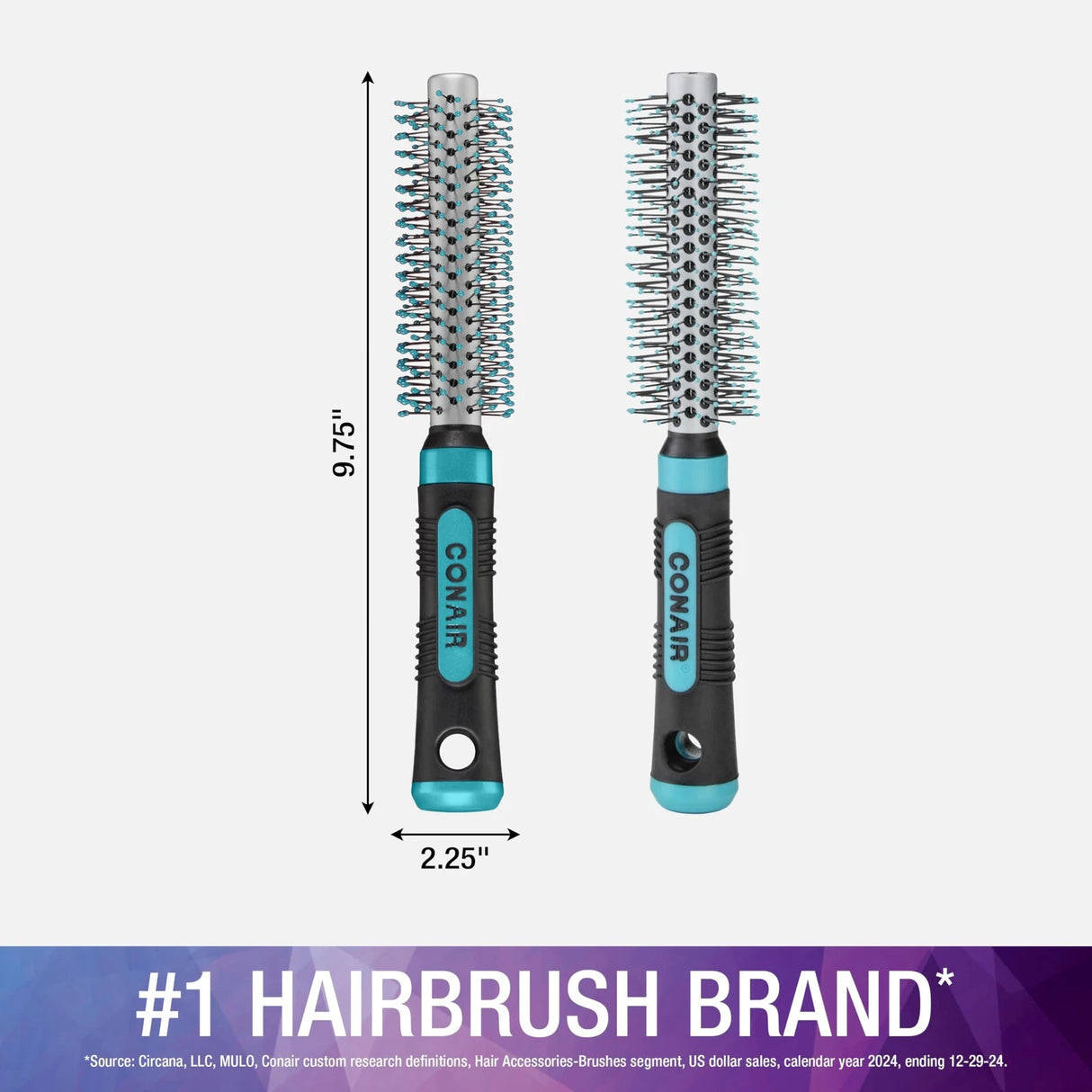 CONAIR Professional Salon Results Small Metal Round Hairbrush - Assorted-074108800725-LR-137380-7-LR eShop