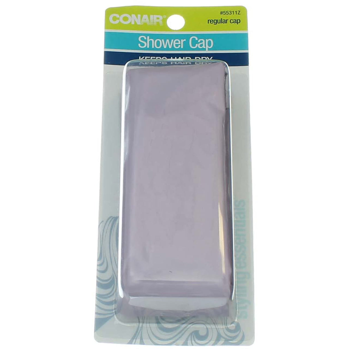 CONAIR Regular 18" Plastic Shower Cap-074108553119-LR-204200-1-LR eShop