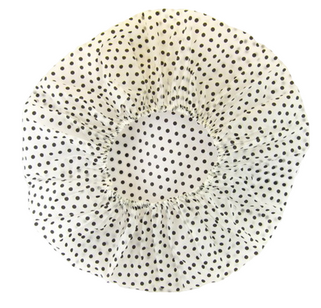 CONAIR Safe & Dry Extra Large Antimicrobial Protection Shower Cap - Polka Dot-074108553485-LR-204311-2-LR eShop
