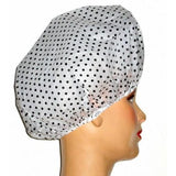 CONAIR Safe & Dry Extra Large Antimicrobial Protection Shower Cap - Polka Dot-074108553485-LR-204311-3-LR eShop