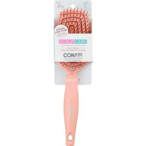 CONAIR Scalp Care Flexi Head Cushion Detangling Hair Brush - Peach-074108864147-LR-354221-1-LR eShop