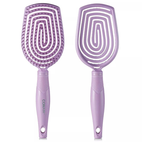 CONAIR Scalp Care Flexi Head Paddle Detangling Hair Brush - Purple-074108864130-LR-359259-1-LR eShop